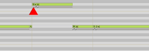 耳にささる子音分割のコピー