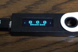 Bitcoin gold for ledger nano S